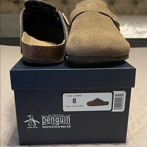 Men's Taupe clogs